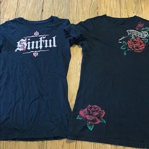 Sinful shirts